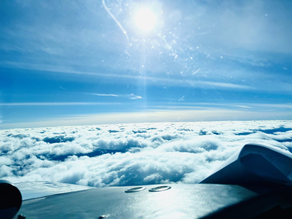 PA2816's tweet photo. Had a blast flying from Indy to NC in solid IMC day. Having an instrument rating is a no brainer. #AvGeek #imcclub #ifr #instrumentflying #aviation #aviationlovers #pilotlife #beechcraft #vtail #bonanza https://t.co/Rj0JX9BONP
