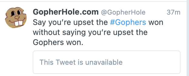 Gotta tell ya: Blocking <a href="/Patrick_Reusse/">Patrick Reusse</a> is 🤌.