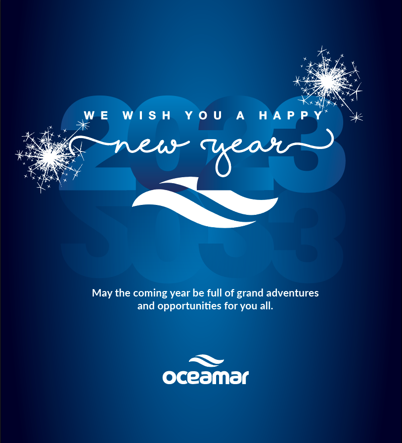 oceamar's tweet photo. ¡Feliz Año Nuevo!
Que este año esté lleno de oportunidades para todos.
#OceamarTeam https://t.co/ZEtTI3Vg15