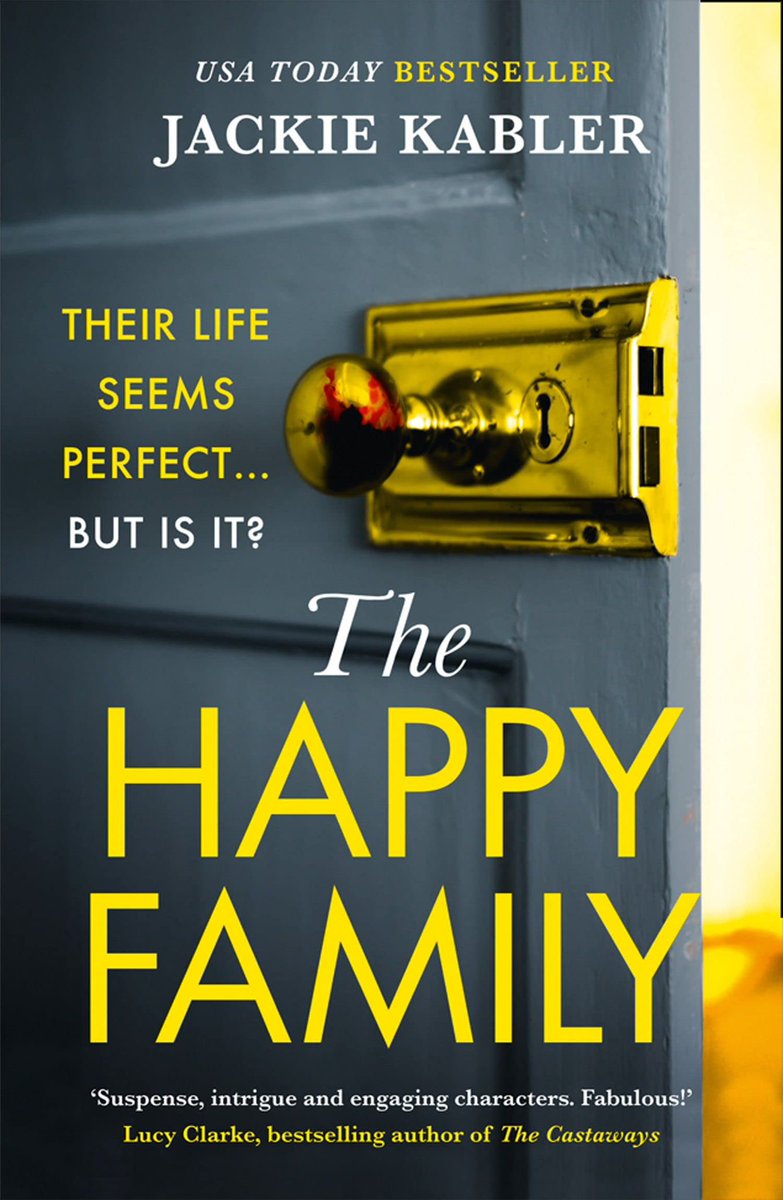 #CurrentlyReading The Happy Family by @jackiekabler 📖 

She never, ever fails to just completely smash it. I feel sick and anxious already. Bloody brilliant. #BookTwitter #BookClub