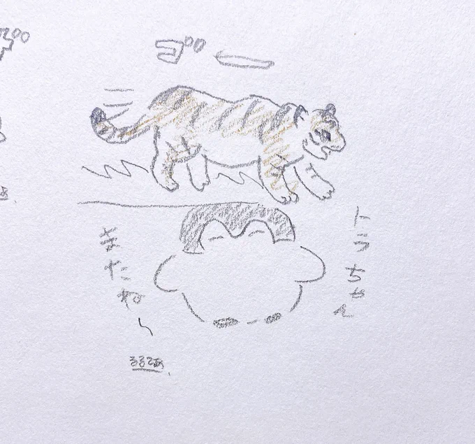 トラ、去る 