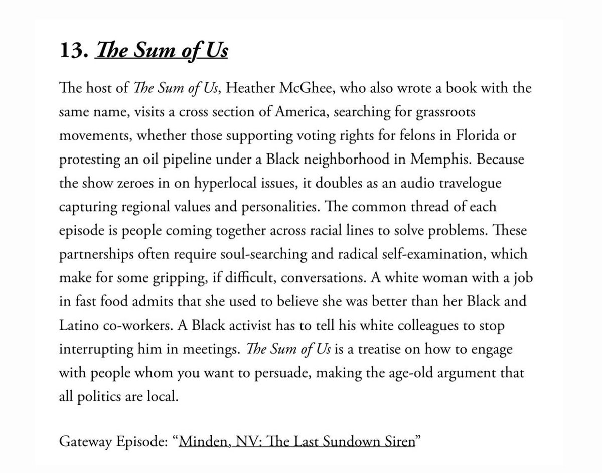 hmcghee's tweet photo. Thank you, @TheAtlantic for recognizing #TheSumofUsPod as one of the best podcasts of the year! 🎙🎧 

@HGMedia @futurostudios 

https://t.co/Gd2tbEazzM https://t.co/mhiAQLOEOP