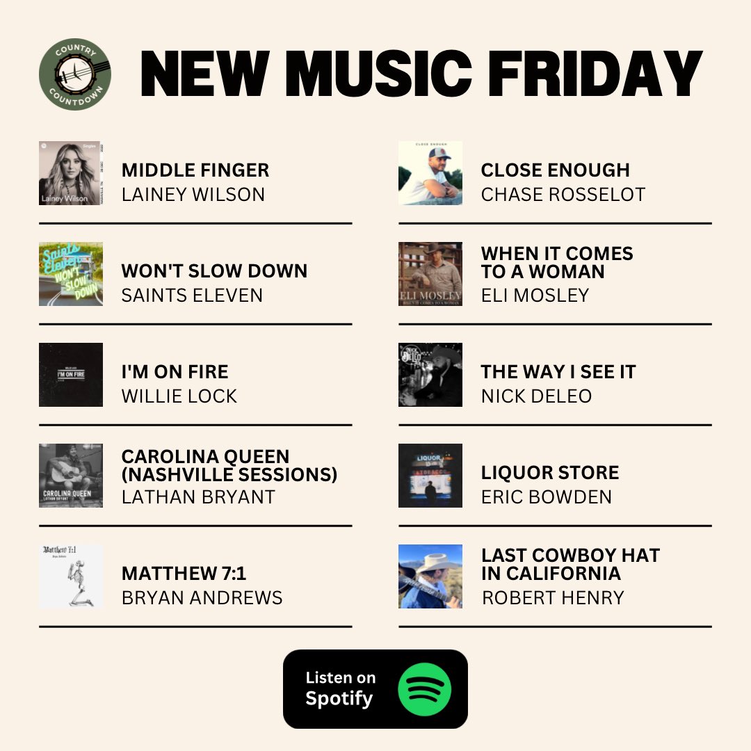 Country Countdown tweet media