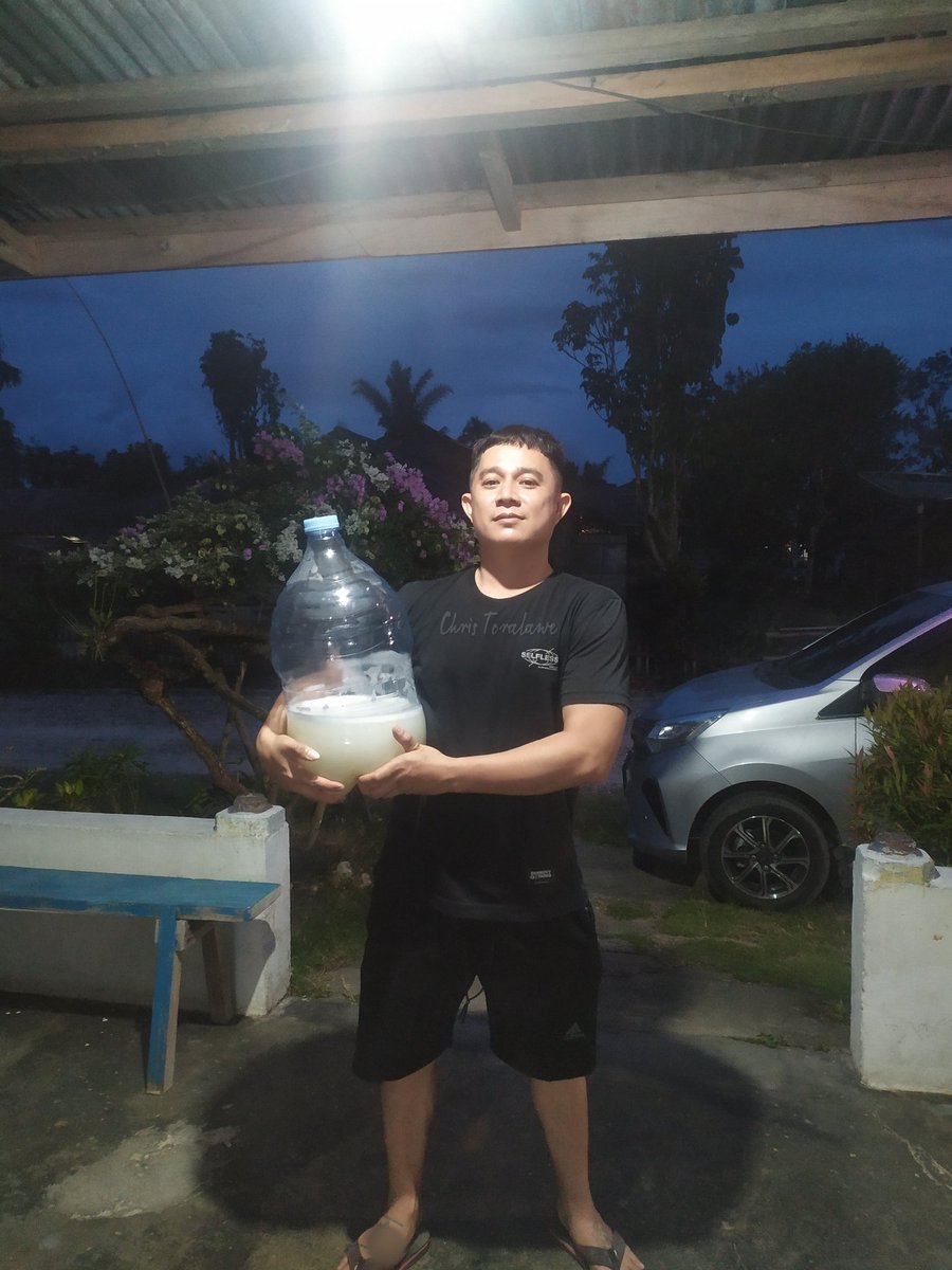 ChrisToralawe's tweet photo. Klo diKampung Ibu sy, ini namanya Saguer (bakal Cap Tikus), klo diKampung Ayah sy ini namanya Baru. Kong Klo dikampung pa ngoni dank ???
#saguer #toboe #danauposo #tepiandanauposo #kampungpapi #kampungayah #kampungpapa #pamonaselatan #toposo #sintuwumaroso #sulteng #touminsel https://t.co/WUJKKFSR8f