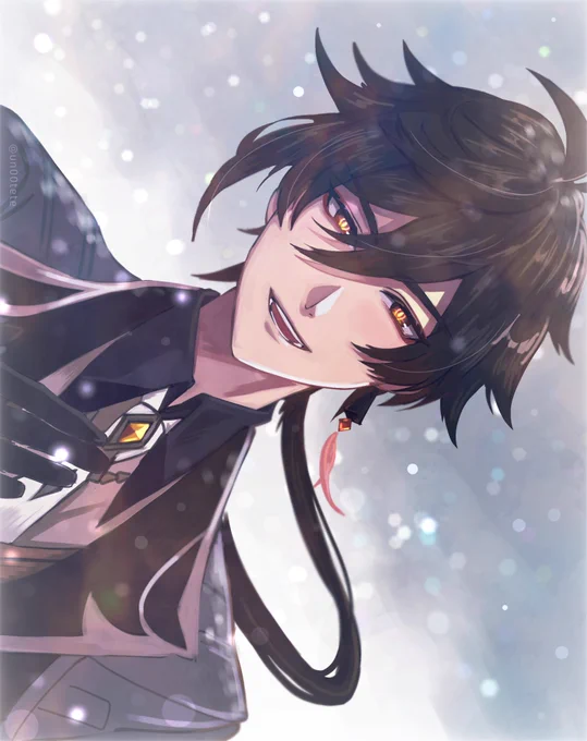 鍾離先生お誕生日おめでとうございます!!(再掲)#Zhongli #GenshinImpact #鍾離生誕祭2022 