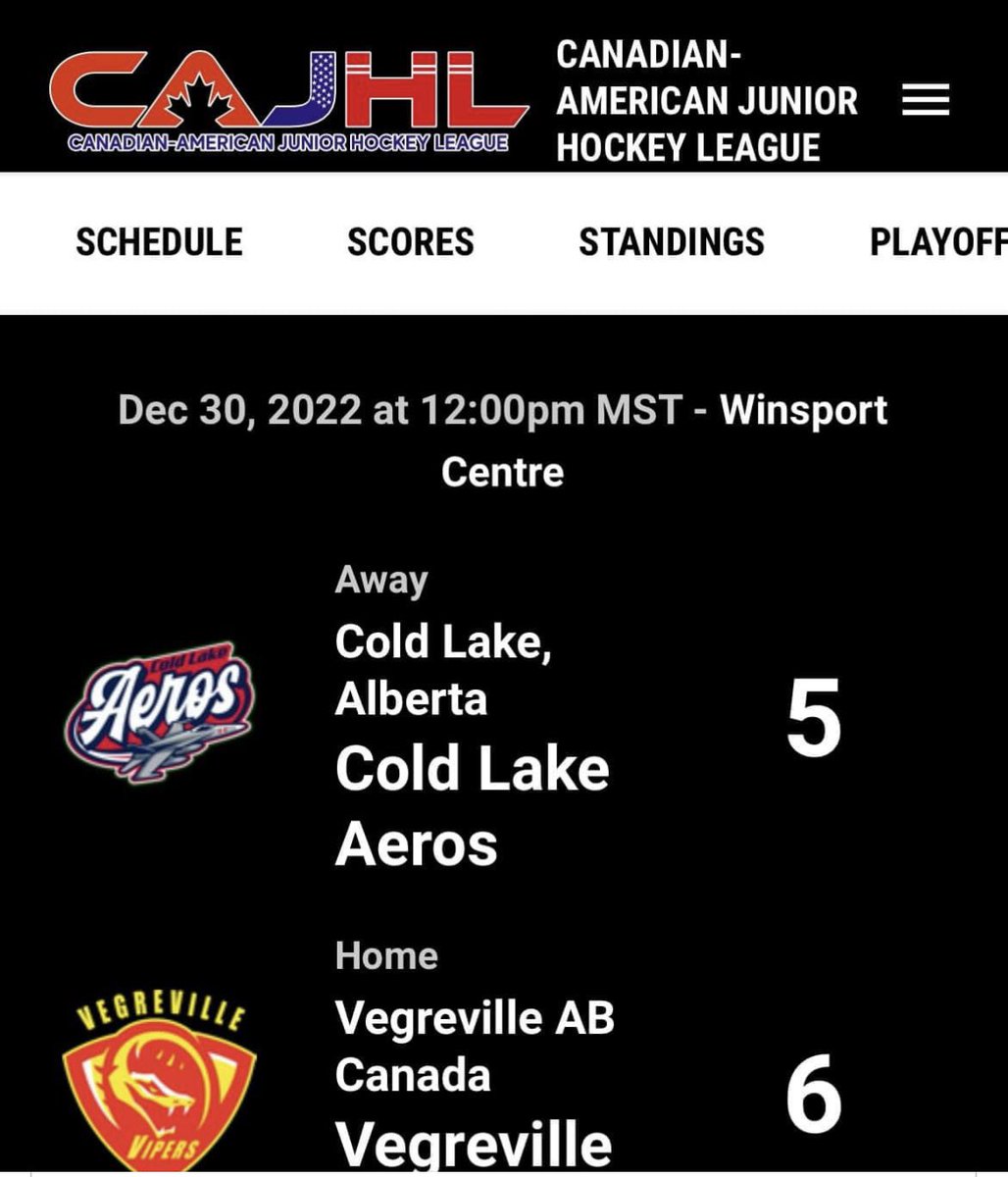 Vegreville Vipers (@vegvipers) on Twitter photo 