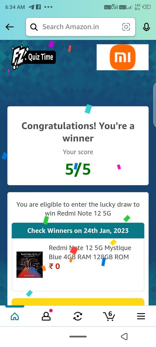 imsafii27's tweet photo. #RedmiNote125G #RedmiNote12Quiz @RedmiIndia @amazonIN https://t.co/bRwl5X34CM