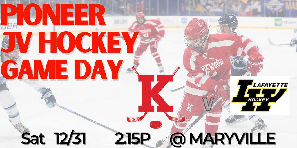 What a great way to end 2022 - with Pioneer JV Hockey to start your NYE celly a bit early! Join us @ Maryville, 2.15pm, as we take on the Lancers.