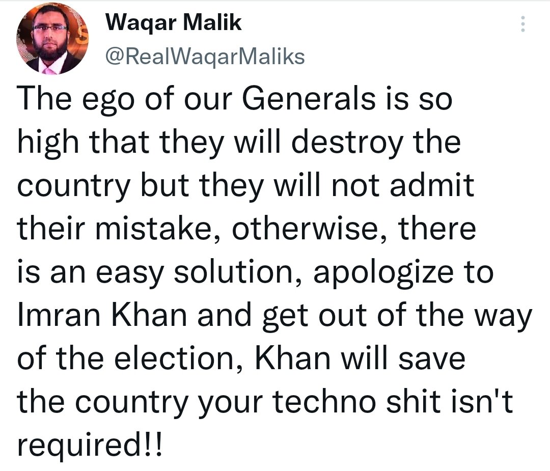 Very well said. They were never Neutral and will never be Neutral. They keep on manipulating with all the might they hold. Now gone down to abysmal levels of murders and porn videos etc. Is this what we expect from them?
We want
#JusticeForArshadSharif
#ReleaseAzamSwati