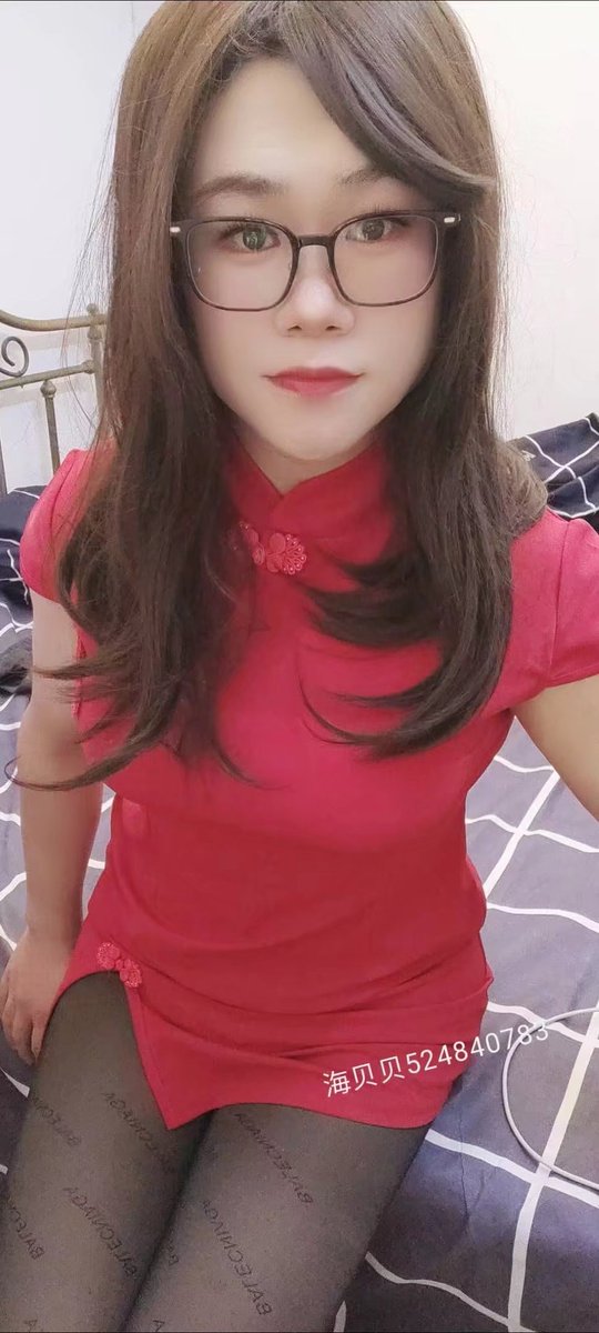 伪娘海贝贝 on Twitter "你好2023,再见2022👋🏻 变装 北京 cd sissy 男娘"