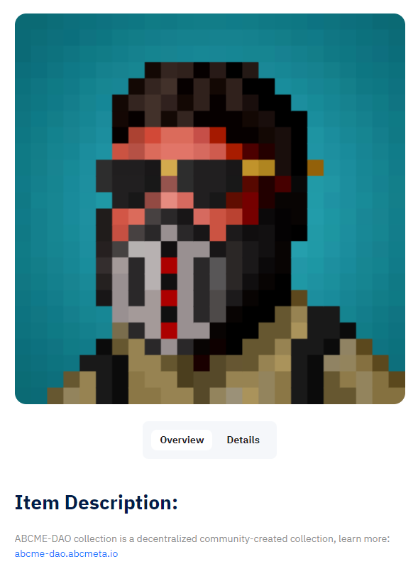 SolarPhasing's tweet photo. I bought this one Hell Boy on #ABCMeta
Join @abcmetaio https://t.co/M4N853hwdl
#NFT #NFTs #NFTCommunity #Metaverse #Mera #Polygon #Matic #Blockchain #Crypto #DigitalArt https://t.co/UUCjaUqqYD