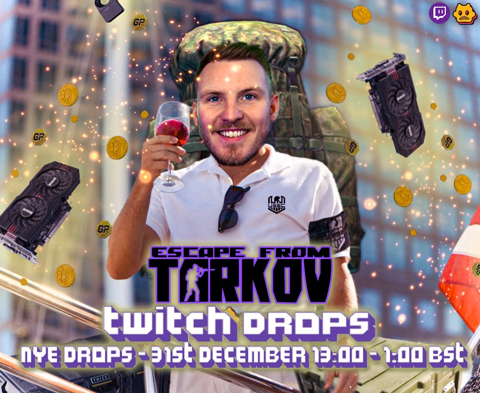 Sigh_BorgTTV's tweet photo. Drops tomorrow! I don’t stream that often anymore due to the house situation, so the least I can do is get some homies in with me and help promote their channel. PLEASE hit me up for some raids tomorrow 💜 #EscapefromTarkov @bstategames https://t.co/p4pjWFXi66