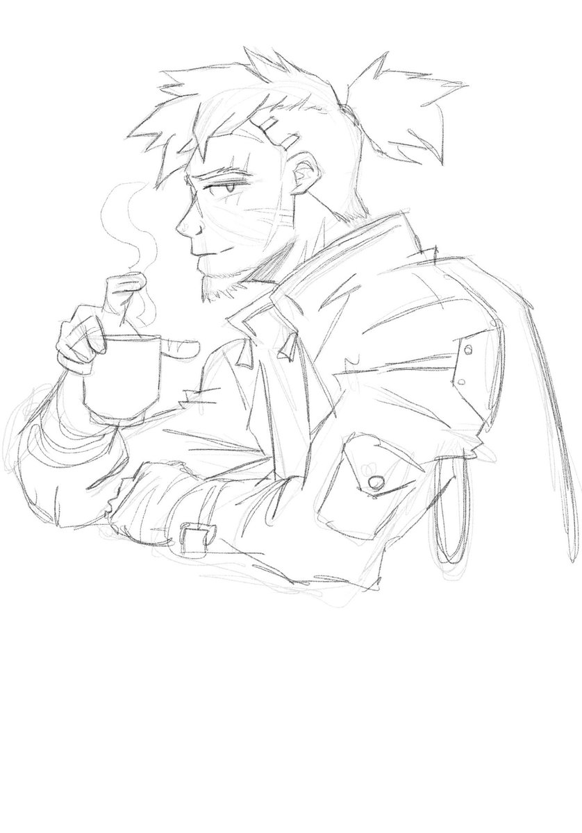 lapiz_lancer's tweet photo. He wants to hear your story #characterdesign https://t.co/bw8m81arKo
