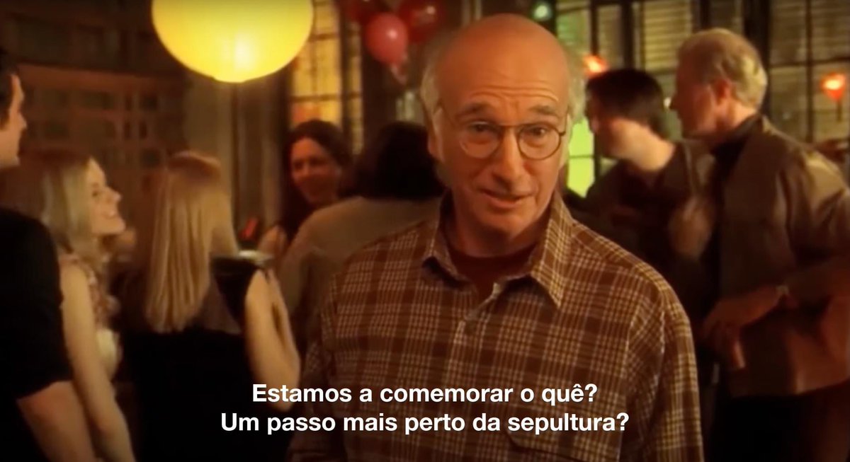 comculturaearte's tweet photo. "Odeio festas de Ano novo. Estão todos desesperados para se divertirem. (…) Comemorar o quê? Um passo mais perto da sepultura?"

Larry David no filme "Whatever Works" (2009) https://t.co/mVHrDw6yhR