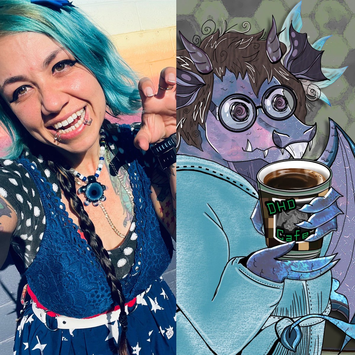 ShelleyShiller's tweet photo. Come #Java with me @DiamondHDragon !!! The girl behind the dragons is a #Dragon !!! 555 total supply and half the collection that is created is #sold! Pick up a #DiamondHandDragon today! #dragonstokyos #dragonstalk #dragonstories #dragonunlimited #uniquepower #dragonsholdings https://t.co/AjCdcJLnFB
