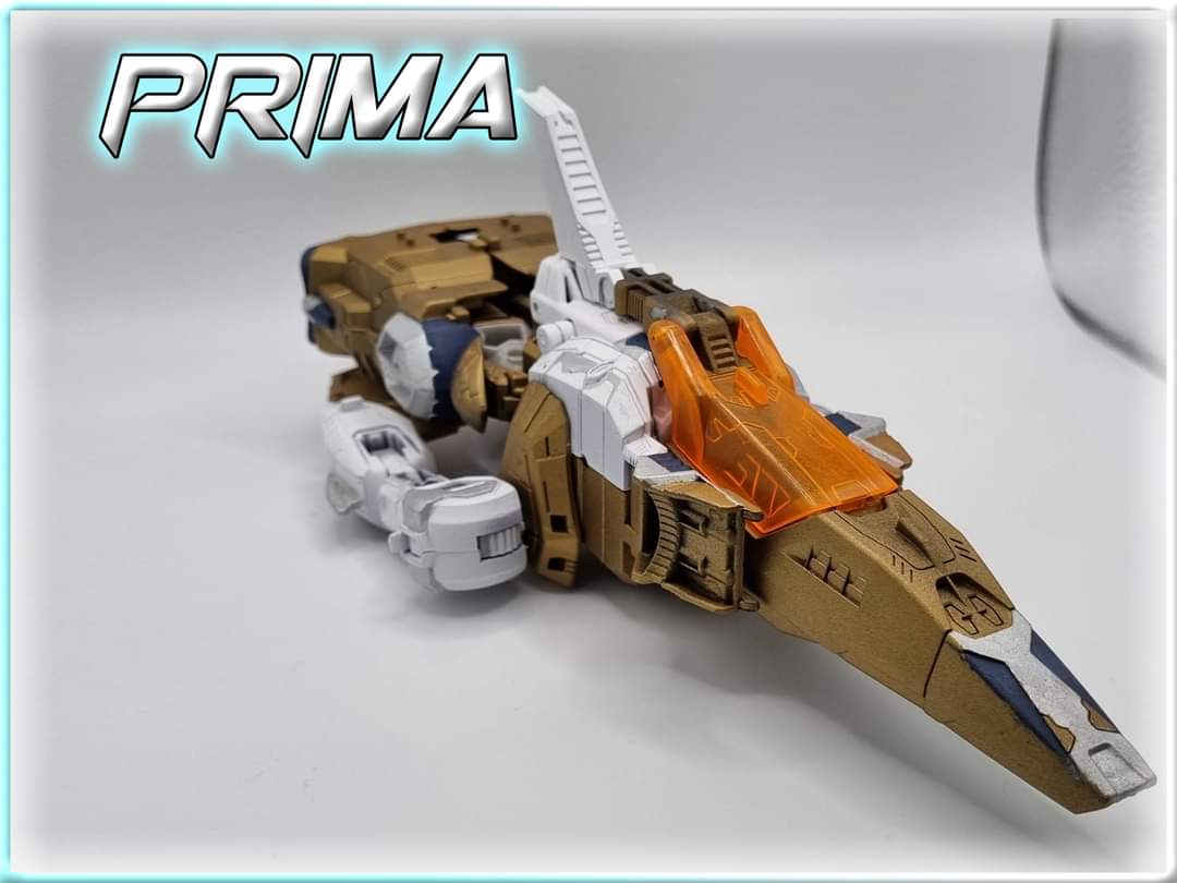 CosmicConker's tweet image. Transformers custom of Micronus and Prima of the Thirteen Primes. #Transformers #transformersprime