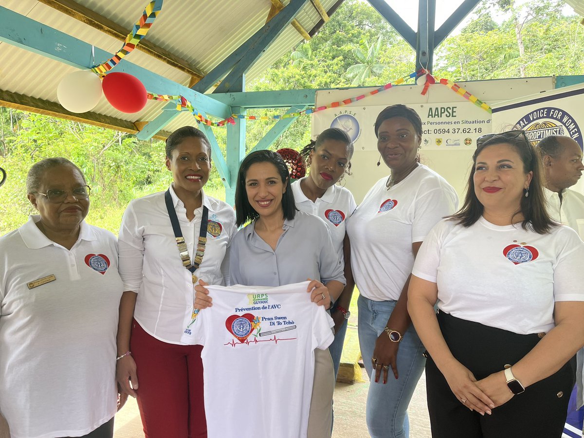 À Remire-Montjoly, visite de l’Association d’Aide aux Personnes en Situation d’Exclusion et de <a href="/soroptimistF/">Soroptimist International France</a>.

De belles actions, concrètes et généreuses, pour aider nos jeunes. Je les ai remerciés de leur engagement.