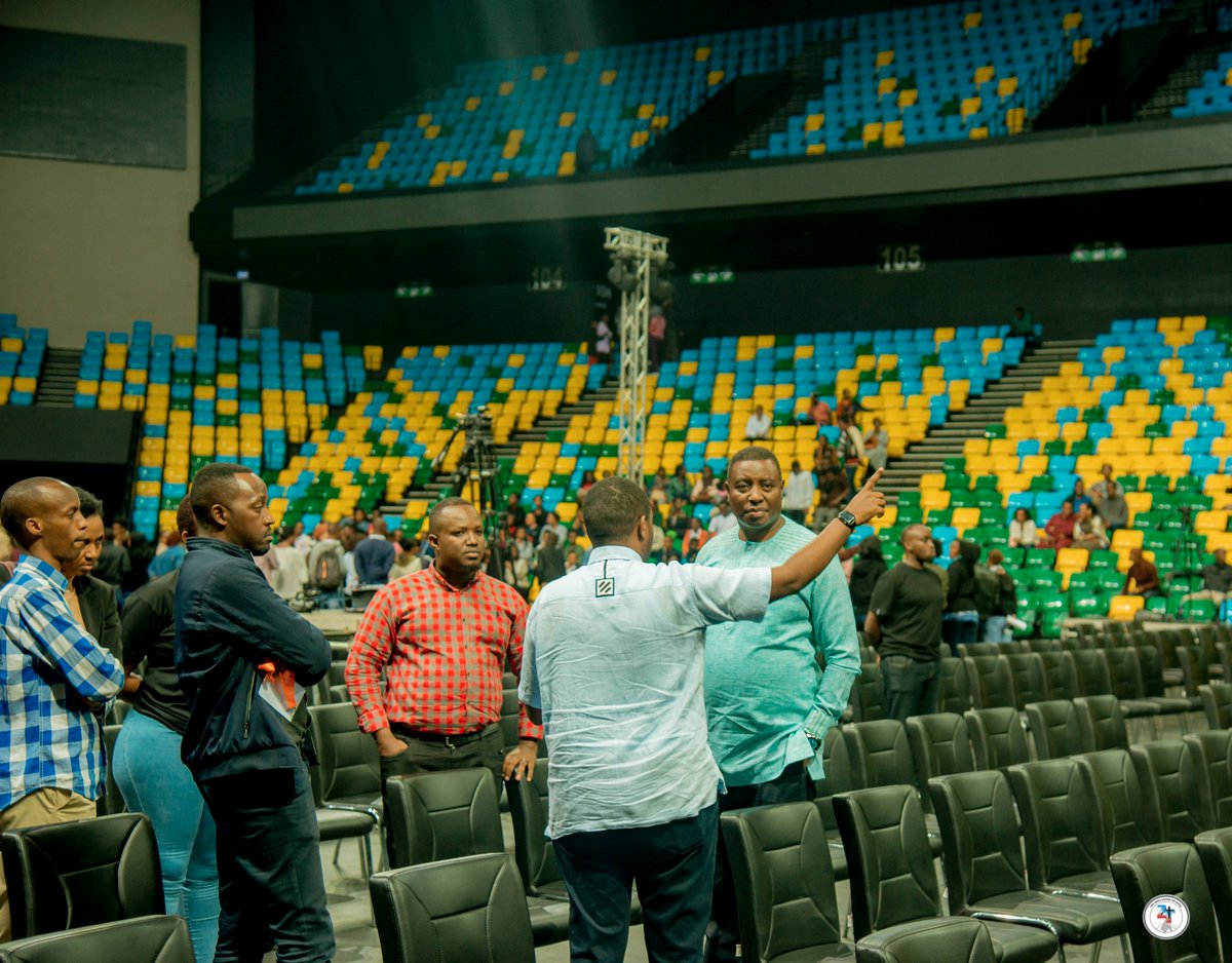 ZionTempleCC's tweet photo. In preparation for #Crossover23, Last night, Apostle Dr Paul Gitwaza paid a visit to @bkarenarw....
He was as excited as every one of us. Now, the day has come!
A night that is going to be 100% about Jesus is here!
Kigali. Are. You. Ready?
#CrossOver #AWM #ZTCC https://t.co/yJU97FfXwL
