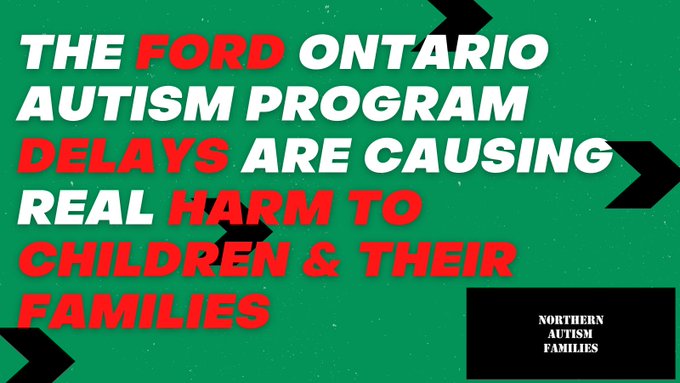 AutismNorthern's tweet photo. #50KIsNotOK
#NoTransparency
#NoTransparency4Autism
#NeedsBasedTherapy
#AutismDoesntEndAtFord
#IStandWithEducationWorkers
#39KIsNotEnough
#OntEd
#ODSP
#onpoli
@fordnation
@DrFullertonMPP
@Sflecce
@MTaylorNDP
@JohnFraserOS https://t.co/608xOAK5Yo
