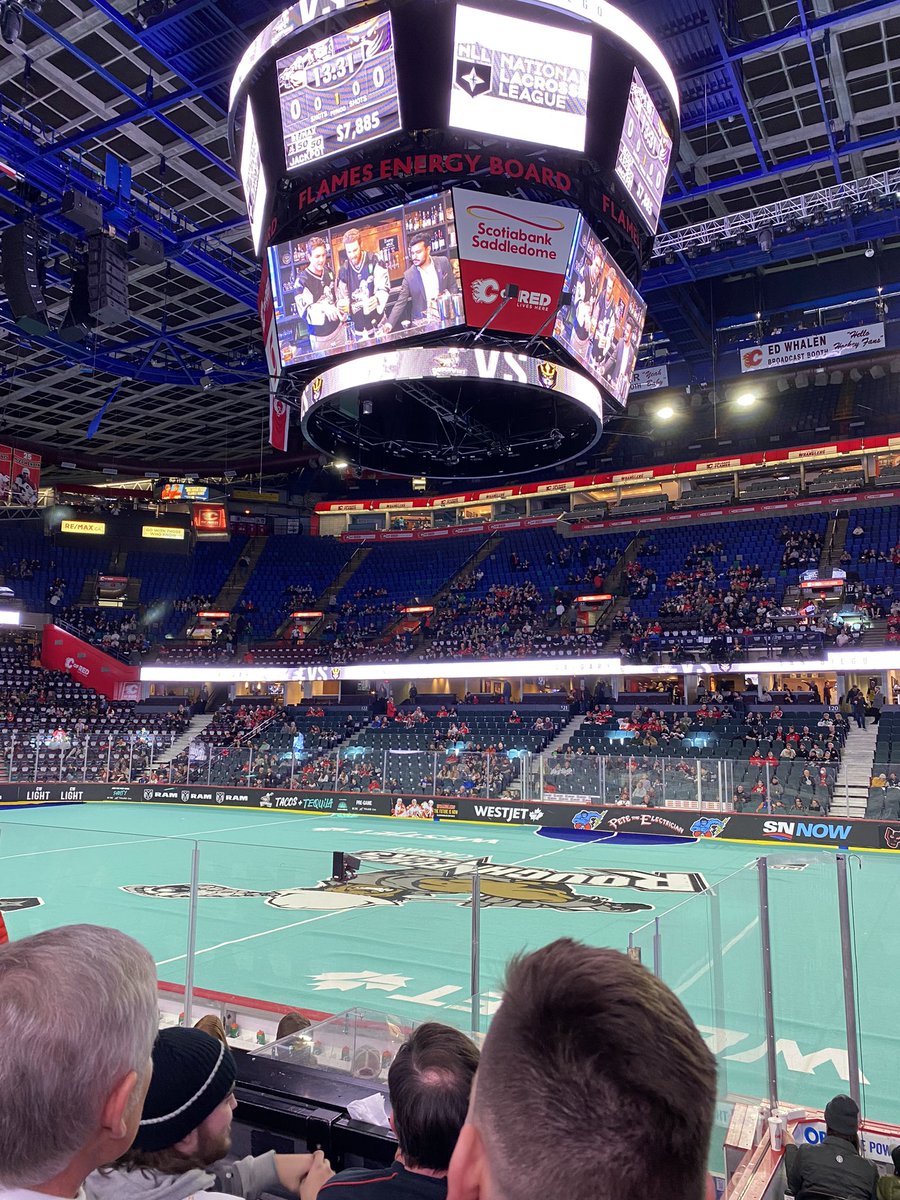 Thanks @NLLRoughnecks - can’t wait for the game to start