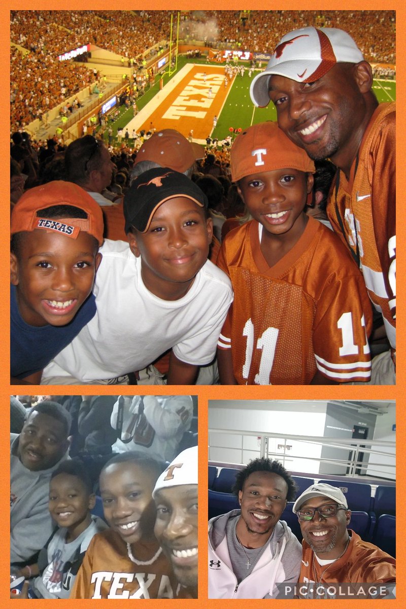 cgwill73's tweet photo. We've been doing this for a minute. #fatherandson #WilliamsDNA #mylegacy #Longhorns #texaslonghorns https://t.co/oFTl5rkRUx