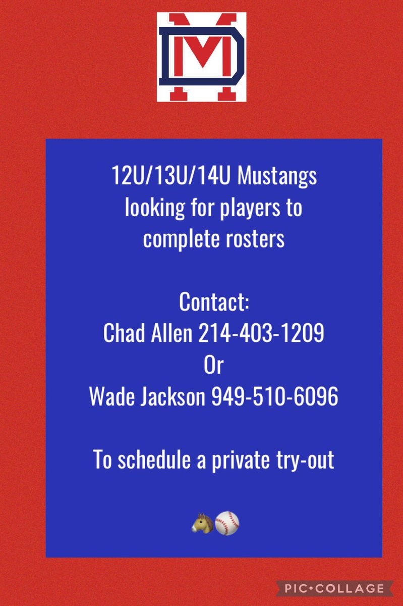 Dallas Mustangs tweet media