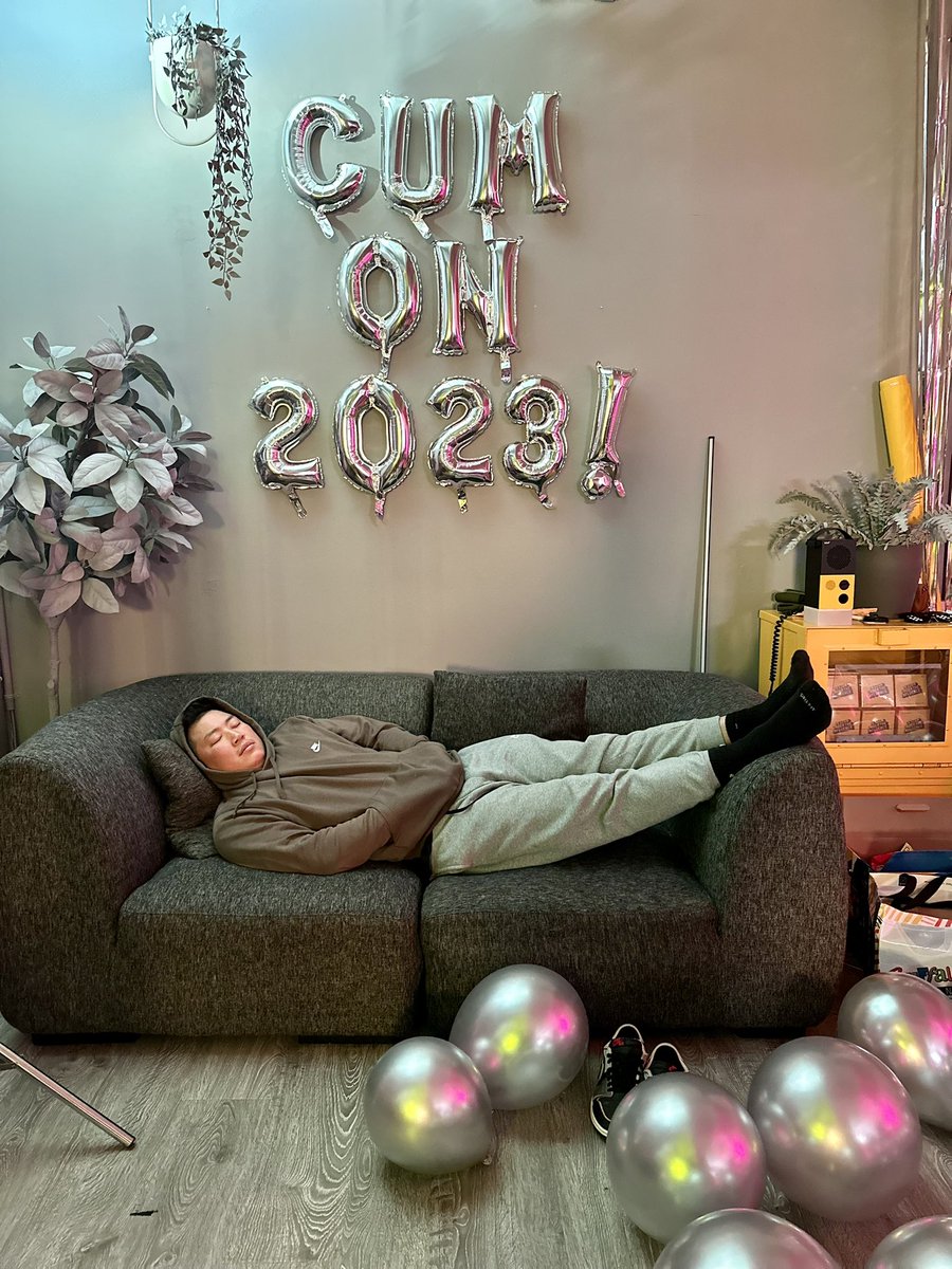 Decorations for New Years 2023 are now ready