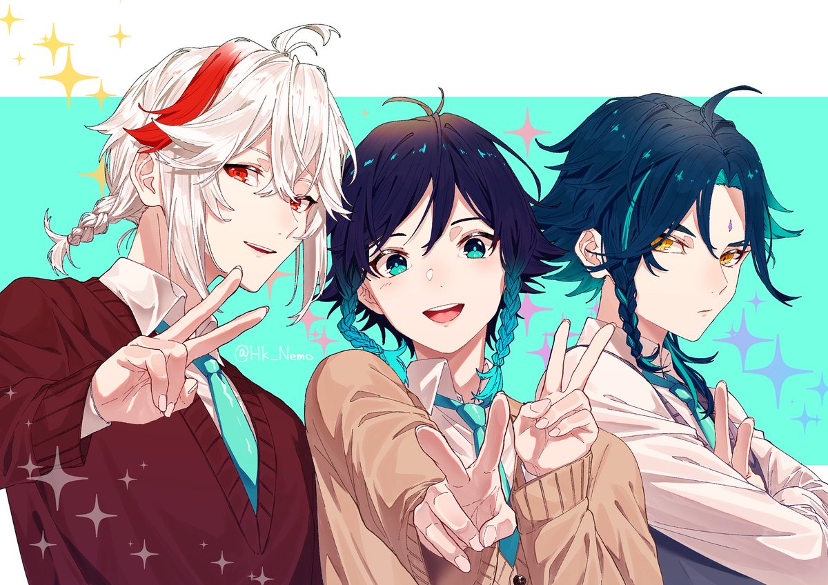 魈|ショウ(原神) 「#2022年自分が選ぶ今年の4枚 」|ふかのイラスト