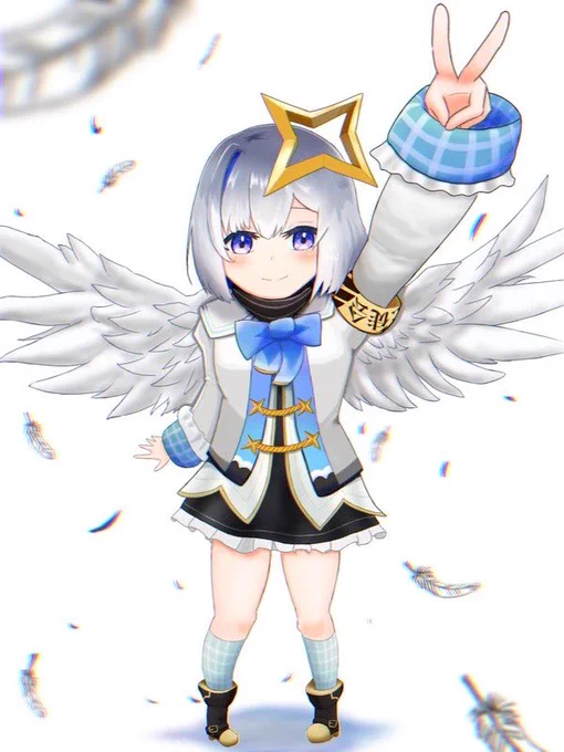 #2022年自分が選ぶ今年の4枚今年1年はすっごく成長の1年だった!来年もかわいい女の子を描きまくる!!! 