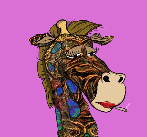 IamJilly's tweet photo. #NewNFTProfilePic NFT by OfficialGiraffeTowerNft @giraffetowernft 
•
•
•
🦒 Scarlett Rowlinda Beez Vibin’ 🦒
•
•
•
#vibin #HappyNewYear #HappyNewYear2023 #jillyfl #radientorchid #tornears #lashes #regulareyes #DMT #FUR #Mohawk #mouth #lips #rubymercedes #onlylisteningvibes https://t.co/EM2wdplHSc