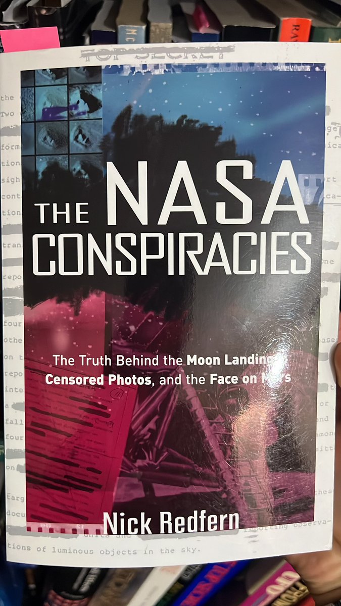 DanielAlanJonez's tweet photo. @BrianJo78940026 The NASA Conspiracies by #NickRedfern https://t.co/VWdETQBrS6