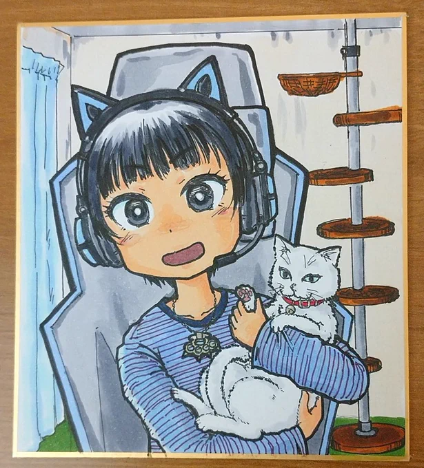 #属性キャラ錬成 まとめ1①ワンレン貧乳放火魔法使い②黒髪ショートねこ好き③ジト目みつあみおさげ猫舌少女④片メカクレ中二病 