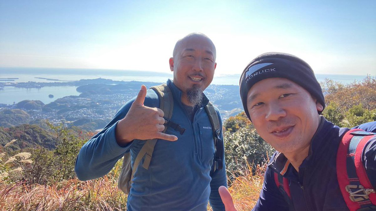 ikasumitakoyaki's tweet photo. 来月のための下見を兼ねて
筆山から鷲尾山まで軽くハイキング
#20lb https://t.co/G7VZ23DcWd