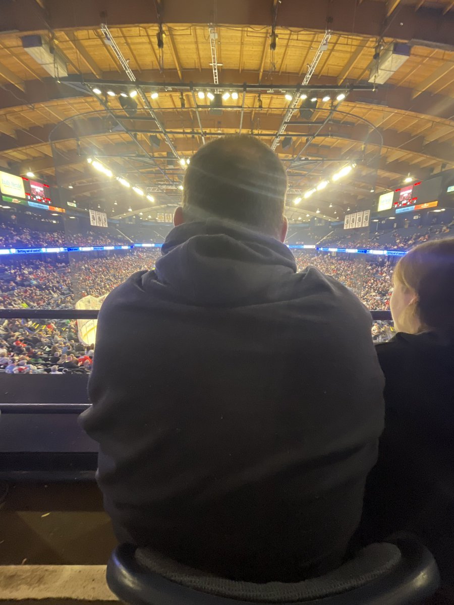 TCMoulton's tweet photo. Section 214
Row B
Seat 36
Thanks to the husband my view would be considered “slightly obstructed”
#WolvesPBR https://t.co/S6aX9nHcFw