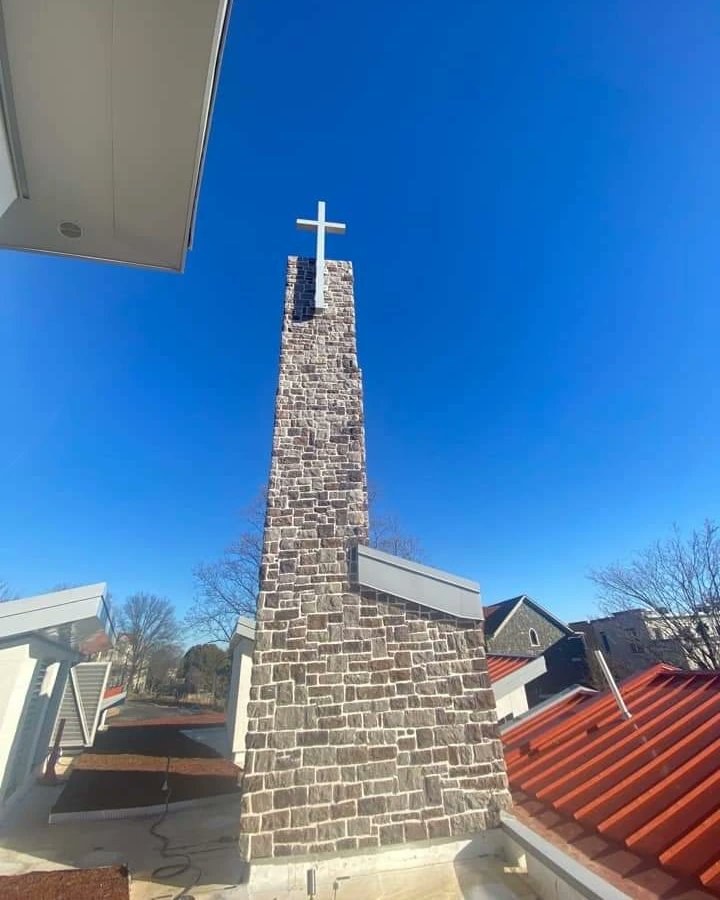 PaulistFathers's tweet image. The cross was installed today on the roof of Hecker House, the new #Paulist House of Mission and Studies, near @CatholicUniv in D.C.

Thank you to all of our donors, parishioners, and friends who supported and prayed for the project!

We couldn't have done it without you!