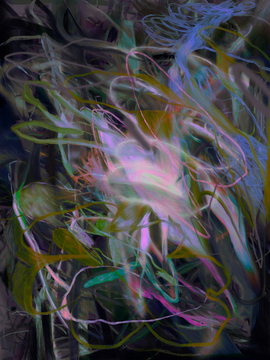 #1973sARTCRAWL 🪩

THAT is the sound of NEWNESS ushering her way in the door. 22 hours 'til 2023:

✨ #11. GHOST IN THE WIFI / <a href="/GhostintheWiFi/">charli xrp</a> was born with glass bones and paper skin 

Join the CRAWL:
✨ Stop by their page: Follow/RT/like + #1973sARTCRAWL or #HappyNewYear 🪩