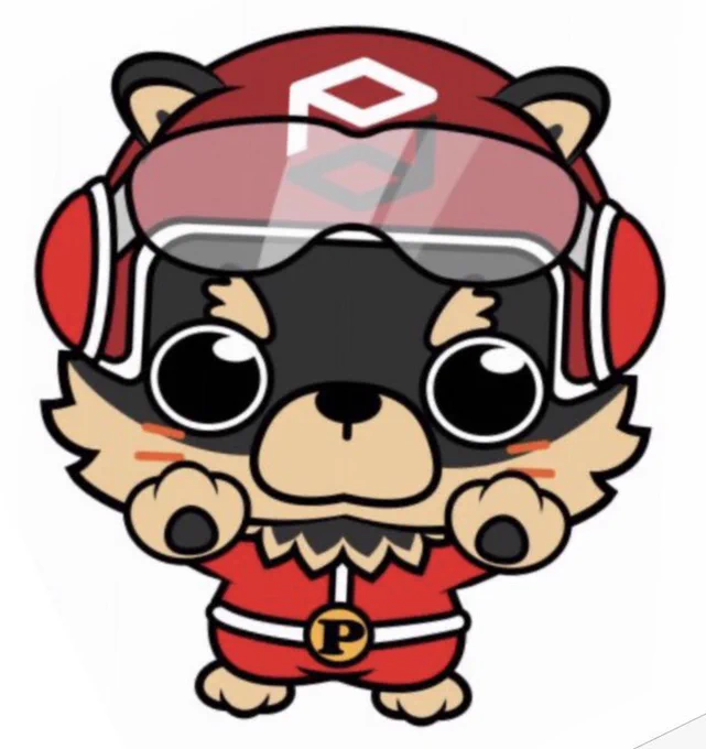 Partner Red, a superhero Pomeranian, is a mascot for the Japanese real estate company, Partners Inc. 