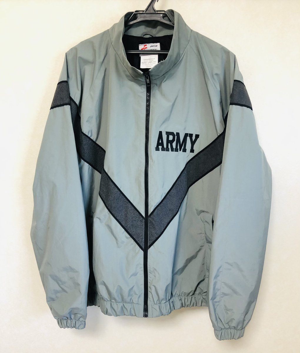 888infinity8's tweet photo. いつか買おうと思ってたIPFUジャケットを買いました🤗6,500円くらい💴米軍のトレーニングウェアなので真冬は寒いけど春秋に羽織るには最適👍年内はこれにて買い納め🫡
#IPFU #USArmy #古着 https://t.co/q0Vemxt3il