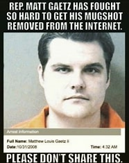 DoOp11's tweet photo. @mattgaetz 
poc https://t.co/5Q2c2QjIJY