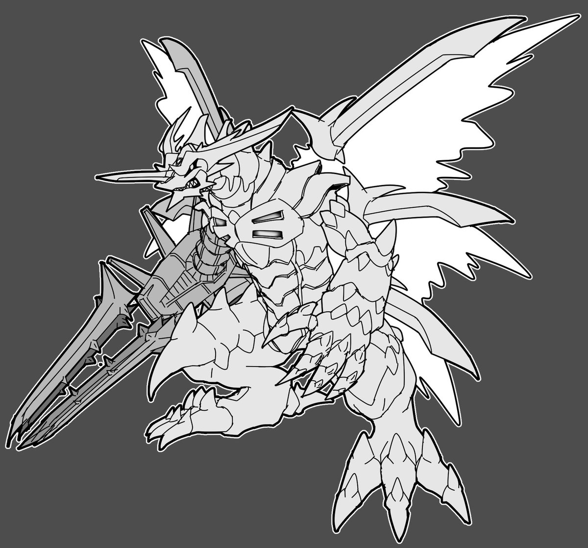 Ginryuumaru's tweet photo. My fav Digimon creations this year. I’m putting the last one on adopt tho.

#digimon #digimon_oc #digimonoc #oc #デジモン #Fanmade_Digimon https://t.co/Vl1ex9L9Dv