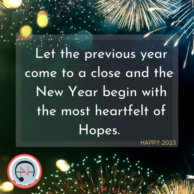 ndcvirtualsvcs's tweet photo. End each year with a few worthwhile lessons, and begin each new year by showing that you have taken those previous lessons to heart.
#happy2023 #newyear #ndcvirtualservices https://t.co/T8C6DR1F4q