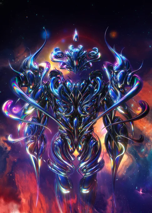 "The Tear-Woven Phantom"Collaboration with  . 