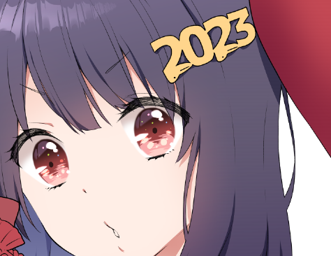 何か描いてる 