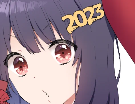 何か描いてる 