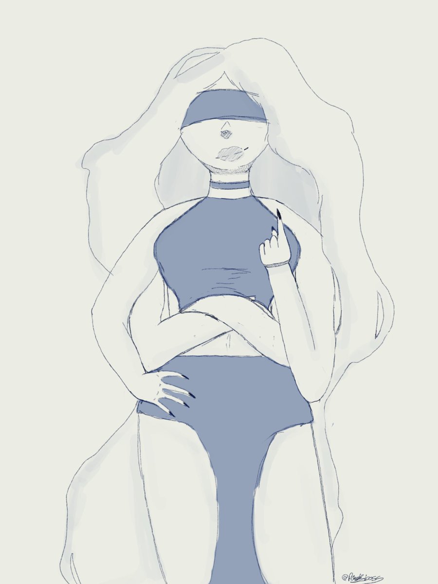 Pinky_b0ss's tweet photo. Real quick sketch for y’all’s enjoyment. Oc by @cheesecakee09 https://t.co/PHjIDy5eEu