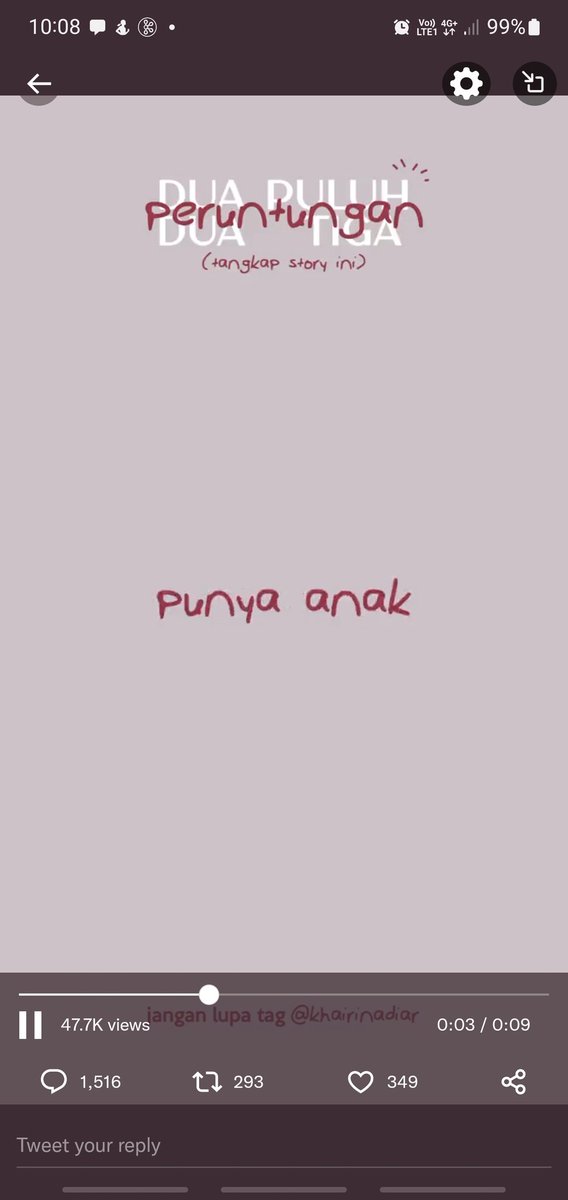 mithasbu's tweet photo. Agak hmmm.. ini disuru DP dlu apa gmn gw...  nikahnya ke skip 😂 https://t.co/0MutvdxdIf