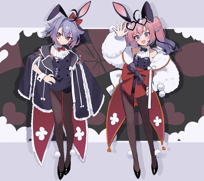 あくまでバニースーツのつもり 