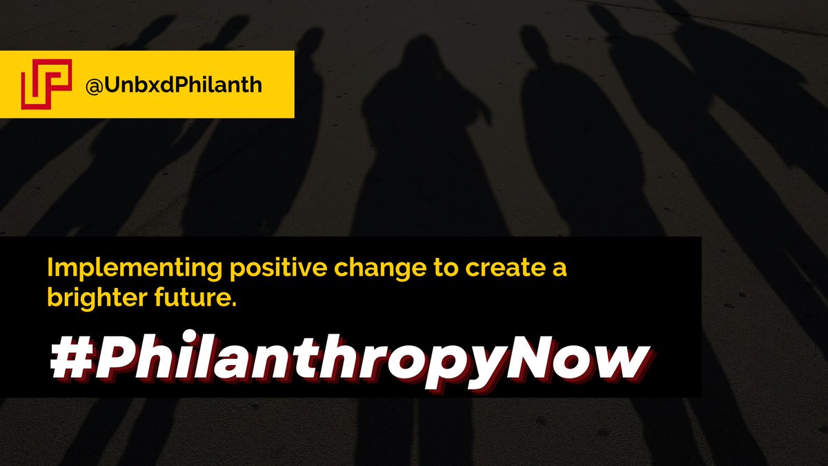 Whose been paving the way for a better tomorrow through inspiring philanthropy today? Our Philanthropy 100 list covers the leading-edge initiatives of 2022.  [Link in Bio]
 #PhilanthropyNow #philanthropy100 #socialimpact #Unbxdphilanthropy #NewRulesBoldMoves