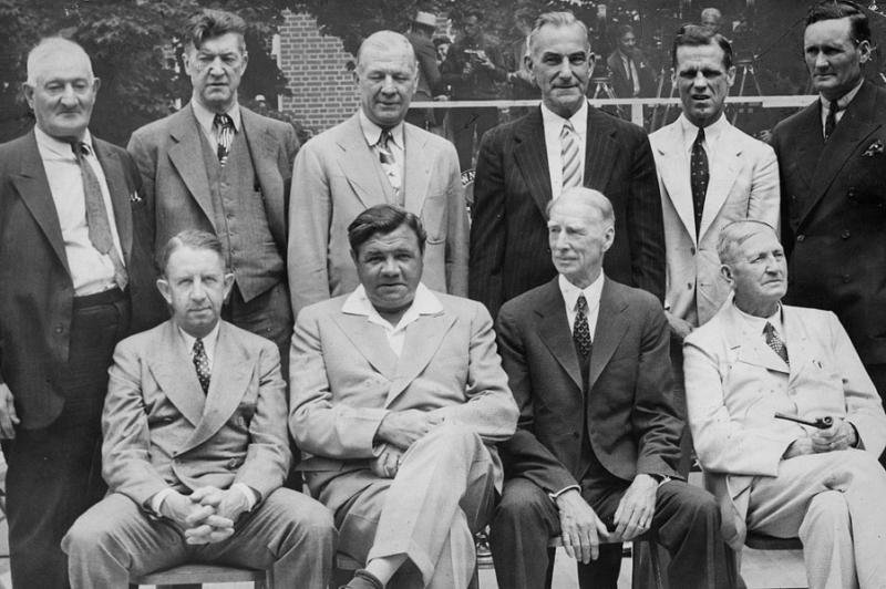 baseballinpix's tweet image. 1939 Hall of Fame Induction Class