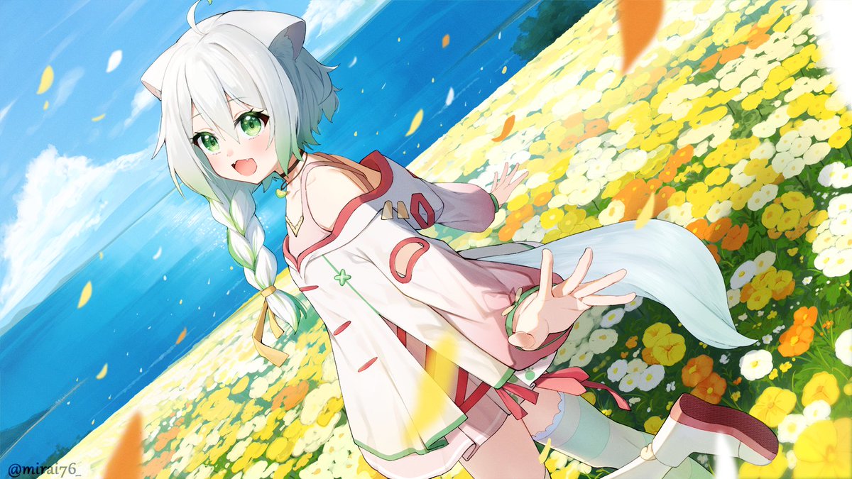 さくらみこ 「#2022年自分が選ぶ今年の4枚今年はイラストについてすごく考えた一年でした 」|彩みらい🌸IrodoriMirai 絵仕事募集中のイラスト